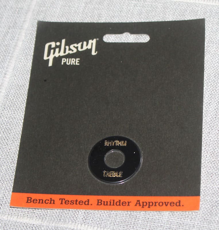 Gibson Switch Ring Poker Chip Treble Rhythm Plate Gold Reverb