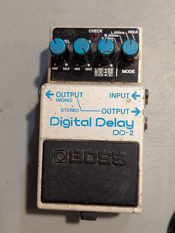 Boss DD-2 Digital Delay (Blue Label) 1983 - 1986 | Reverb