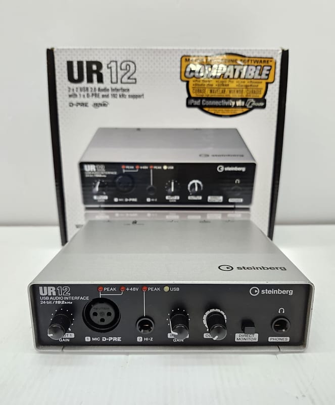 Steinberg UR12 USB 2.0 Audio Interface | Reverb Canada