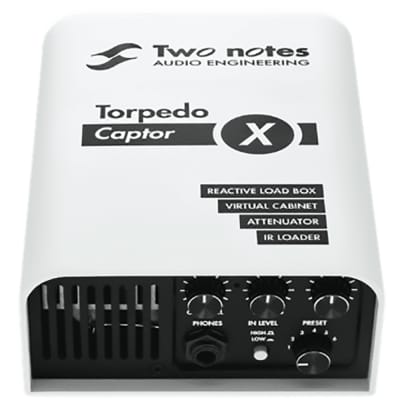Two Notes TORPEDO CAPTOR X Reactive Loadbox DI Attenuator 8 ohm image 1