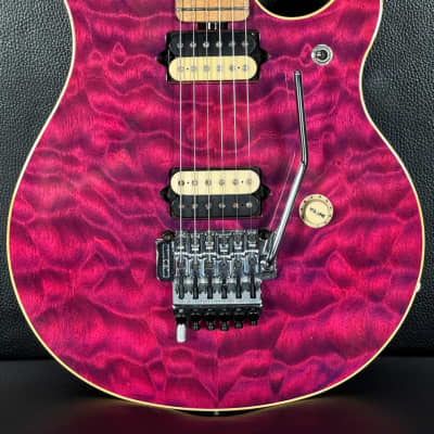 ギター ERNIE BALL Music Man AXIS EX Trans Pink MUSIC MAN AXIS EX