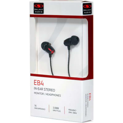 Galaxy Audio EB-4 In-Ear Monitor Earbuds image 4