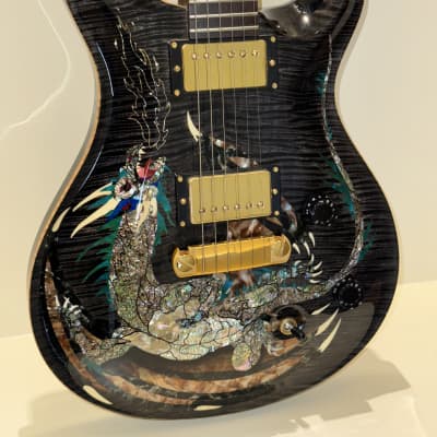 Rare Carlos Santana’s Personal Custom-Made PRS Dragon 2000 Guitar image 5