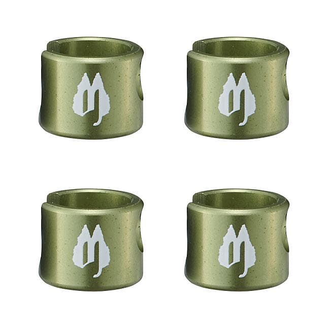 Free The Tone SLC-4AL Replacement Caps for SL-4 Plugs Set of 4 Green image 1