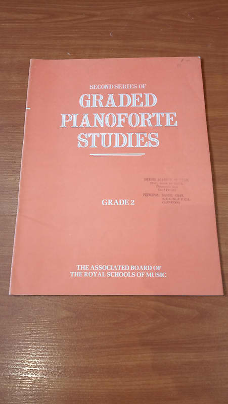Second Series of Graded Pianoforte Studies Grade 2Music Book