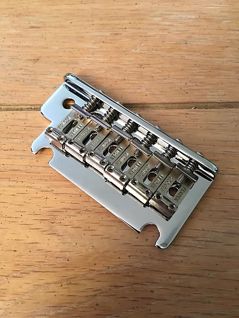 Fender American Standard Stratocaster 2 Point Tremolo Bridge Plate Bent Steel Saddles USA Strat