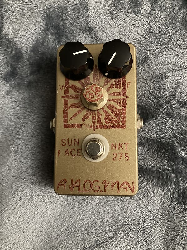 Analogman Sunface NKT 275 White Dot | Reverb