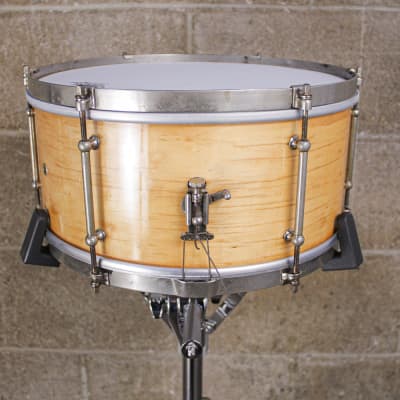 Ludwig & Ludwig 1920's 6.5" x 14" Wood Shell Snare Drum image 6