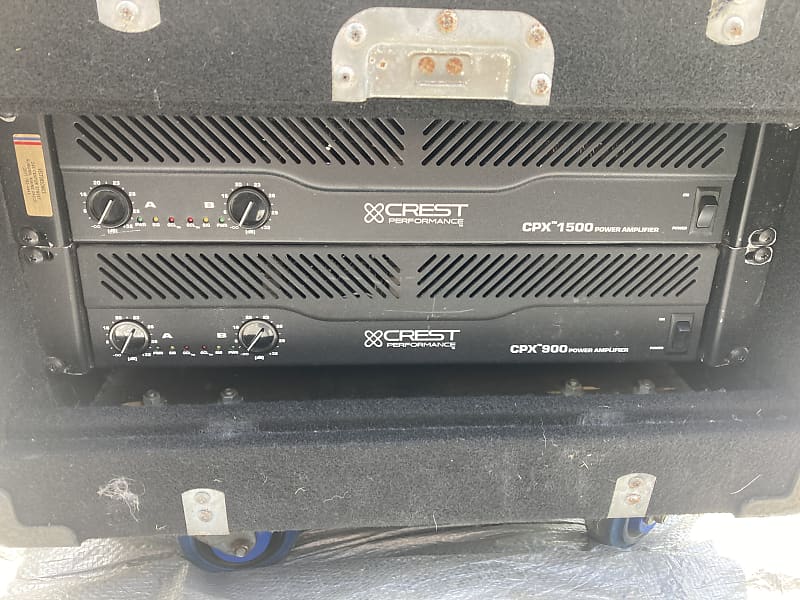 CREST PERFORMANCE CPX-1500 Crest CPX-1500 Stereo power amplifier