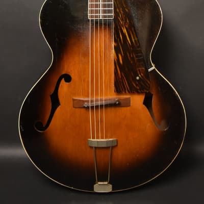 c. 1935 Cromwell By Gibson G-4 Archtop Acoustic Sunburst for sale
