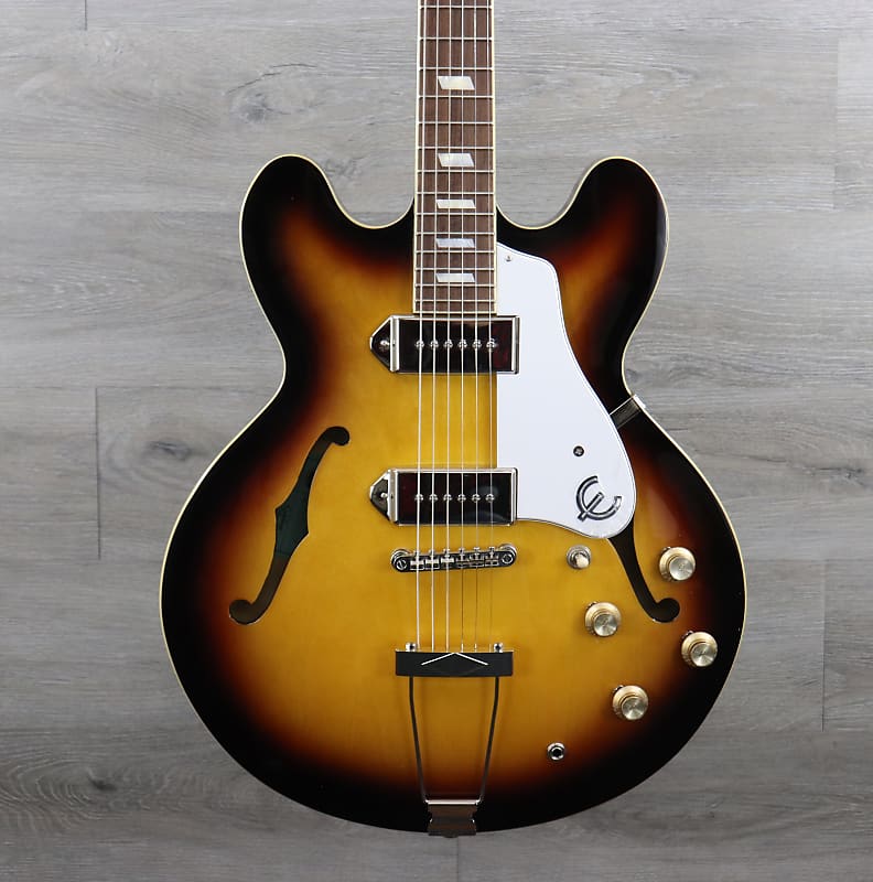 専用　Epiphone LIMITED MODEL CASINO エピフォン Epiphone Casino Vintage Sunburst w/bag – Tone Shop Guitars