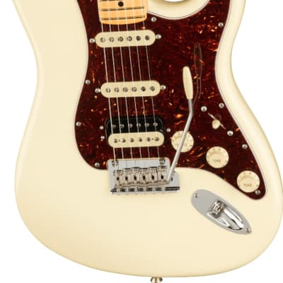 Fender American Professional II Stratocaster HSS. Maple Fingerboard, Olympic White image 1