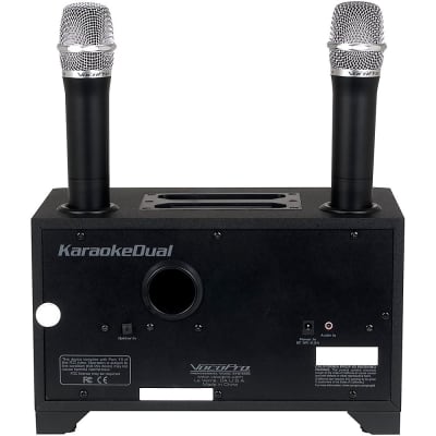 VocoPro KaraokeDual-Plus Karaoke System with Wireless Microphones and Bluetooth Regular image 3
