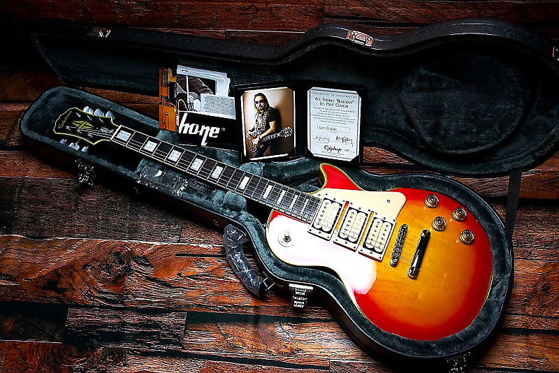 エピフォン　エース　武道館　レスポール　キッス Epiphone Ace Frehley Signature Budokan Les Paul Custom | Reverb