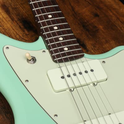 FENDER USA Limited Edition American Professional Jazzmaster "Surf Green + Solid Rosewood" (2019) image 6