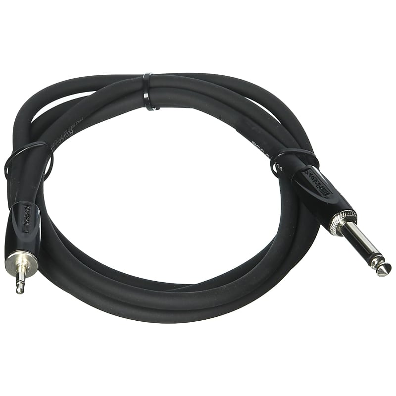 Black Series Interconnect Cable, 3.5Mm Mono To 1/4-Inch Mono, | Reverb