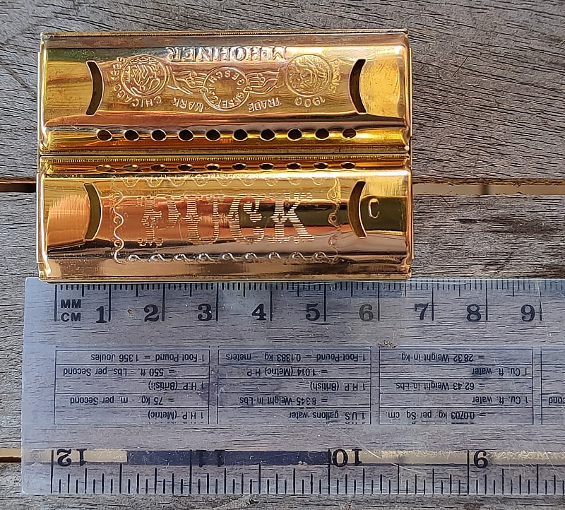 管楽器・吹奏楽器 Hohner Double Puck Harmonica Hohner Harmonica Double Puck C/G M55333 : Amazon.in: Musical