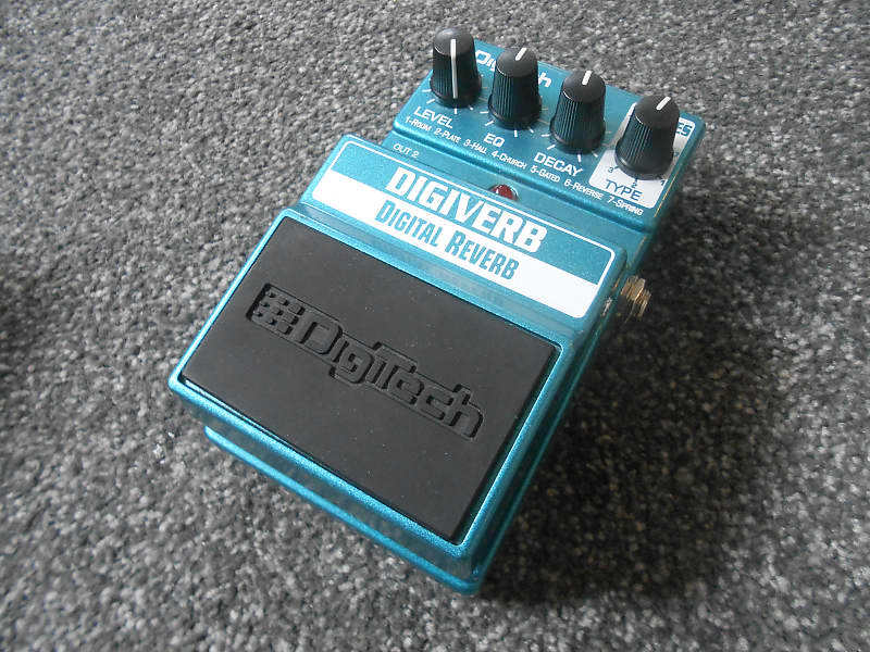 Digitech DigiVerb Digital Reverb Pedal