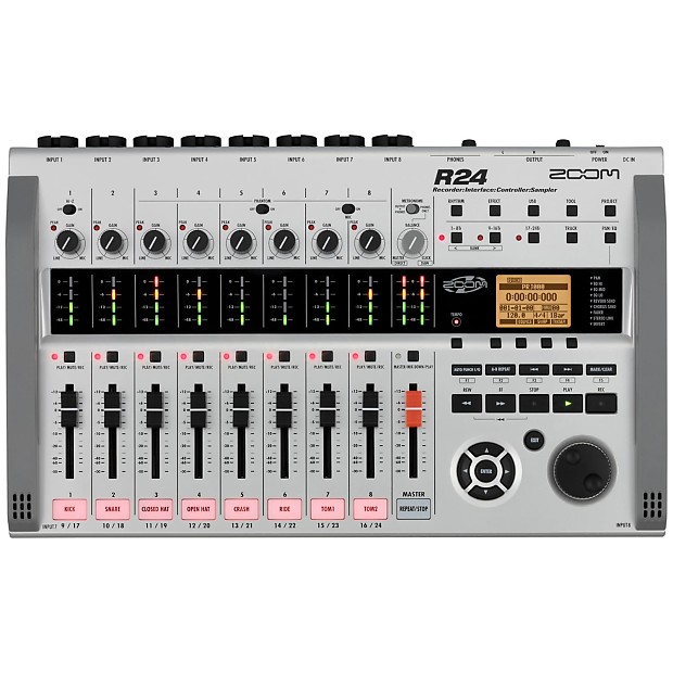 Zoom R24 USB Audio Interface / Digital Multitrack Recorder / Control Surface image 1