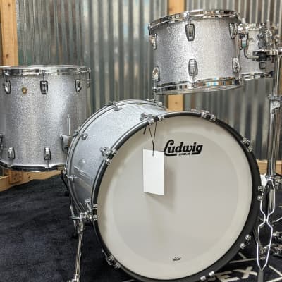 Ludwig Classic Maple 4-Piece Shell Pack - Silver-Sparkle image 1