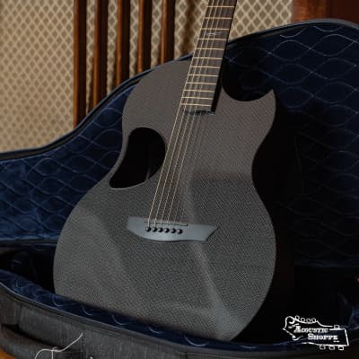 McPherson Blackout Carbon Fiber Sable Standard Top Acoustic Guitar w/ Evo Frets and Black Gotoh Tuners w/ LR Baggs Pickup #2242 image 1