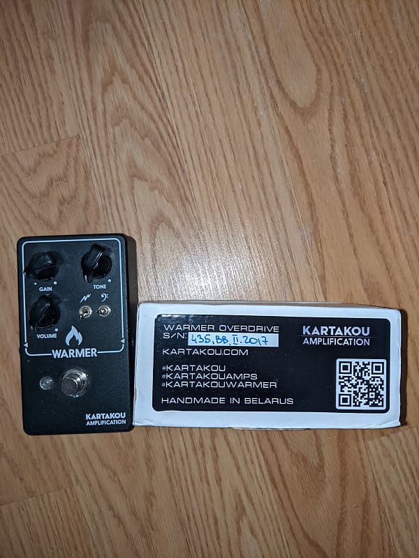 Kartakou Amplification Kartakou Warmer Overdrive Tube Reverb