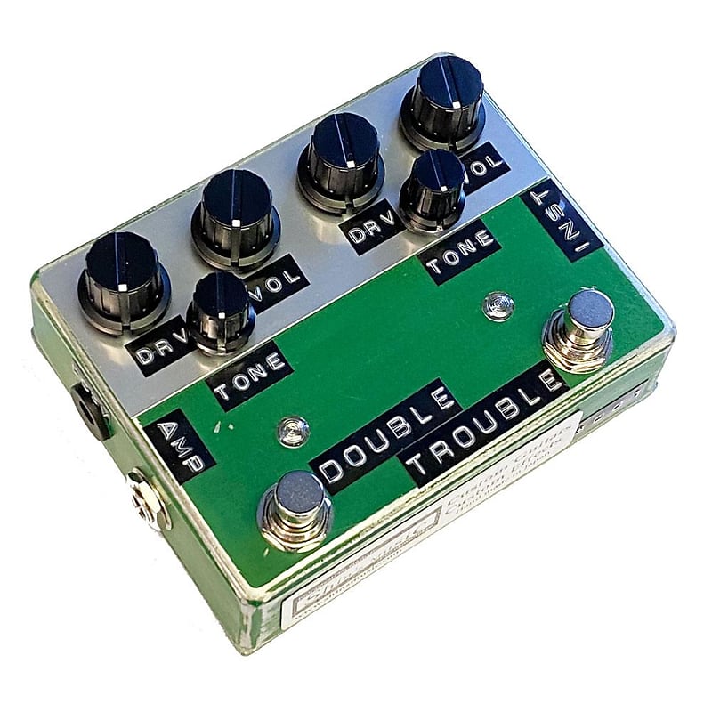 Shin's Music Double Trouble SRV Tone Overdrive Pedal | Reverb