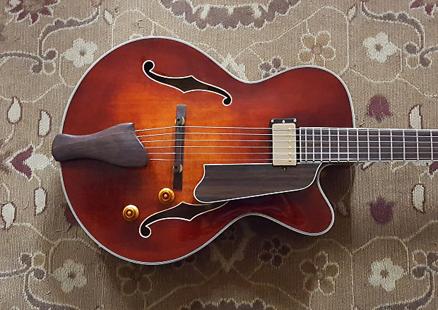 2018 Eastman AR603CE 15 Archtop Electric Guitar with Hardshell Case and Pro Setup Reverb