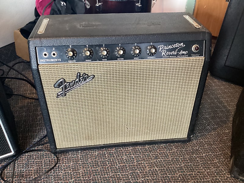 '60s Fender Black Panel Princeton Reverb