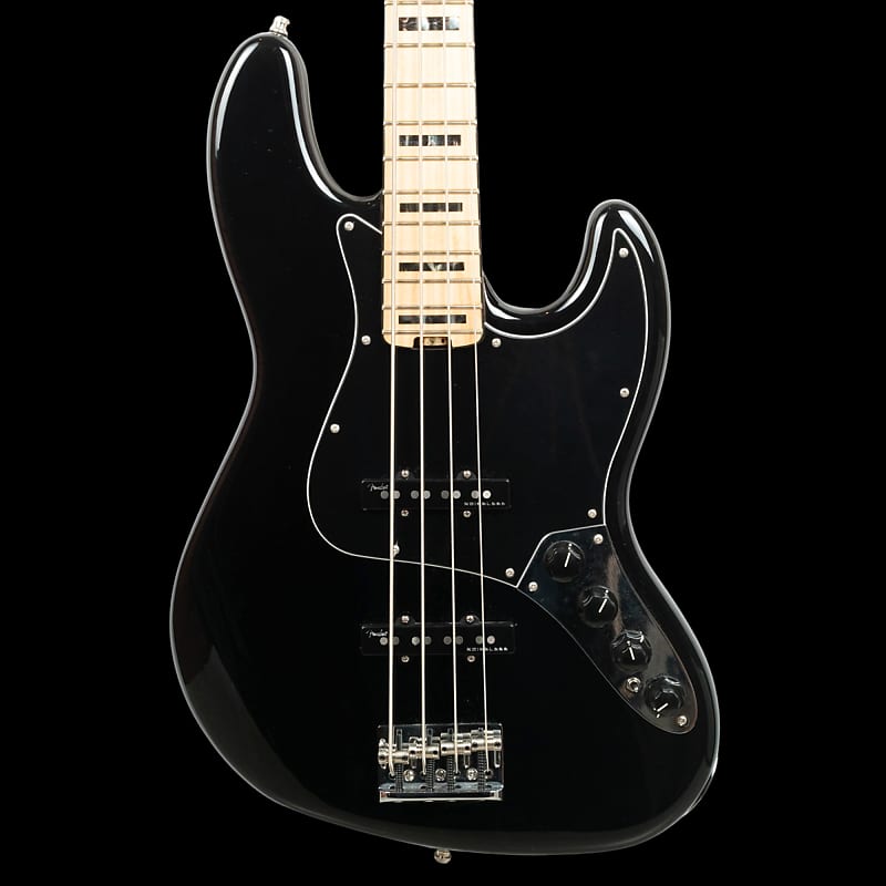Fender American Elite Jazz Bass - Black | Reverb
