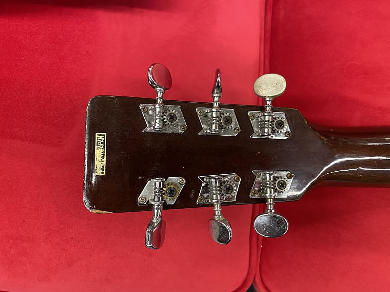 Madeira By Guild A-2 Acoustic Guitar 1970's Natural Made in Japan