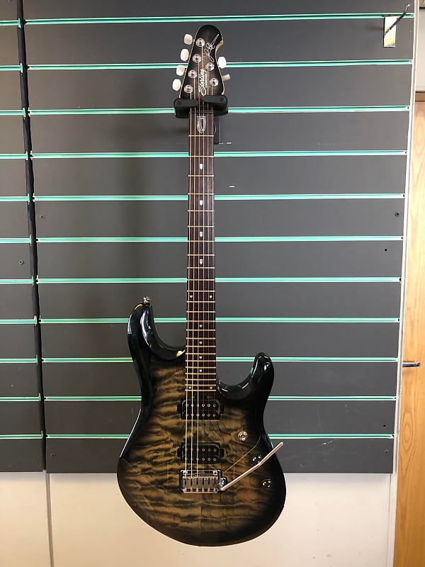 Sterling by Music Man JP100 John Petrucci Transparent Black