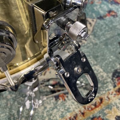 DW - 14x6.5" Collector's Series, Bell Brass Snare Drum, Immaculate 2015-2016 - Brass image 8