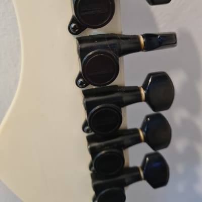 Rare Vintage Japanese Washburn Tour Telecaster BBR WT-24 WWBB 1985 White image 11