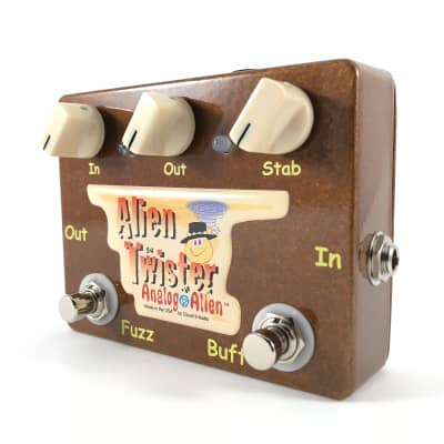 Analog Alien Twister Fuzz / Buffer Guitar Effects Pedal image 8