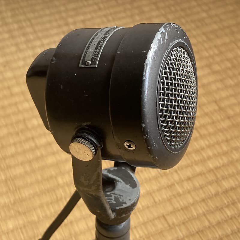 ☆ 1940s-50s ☆ Vintage Turner Dynamic Microphone - High Z