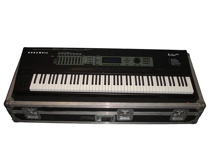 Kurzweil K2600X Fully Weighted 88-Key Professional Keyboard Synthesizer w/ Road Case image 1