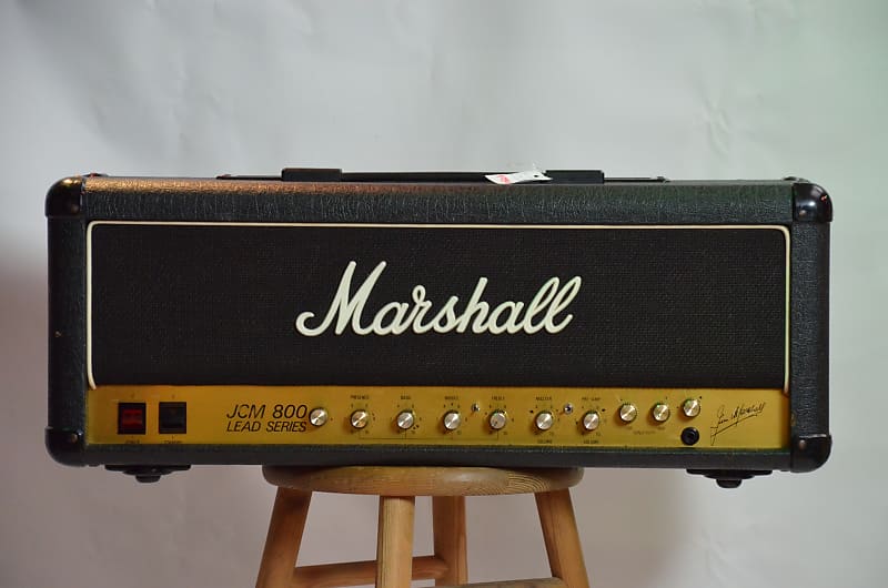Marshall JCM 800 Lead Series Model 2204 50-Watt Master Volume Mk2 Head image 1