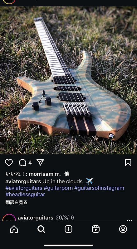 Aviator Nighthawk6 Lefty 2020~2021 - Gloss Finish | Reverb