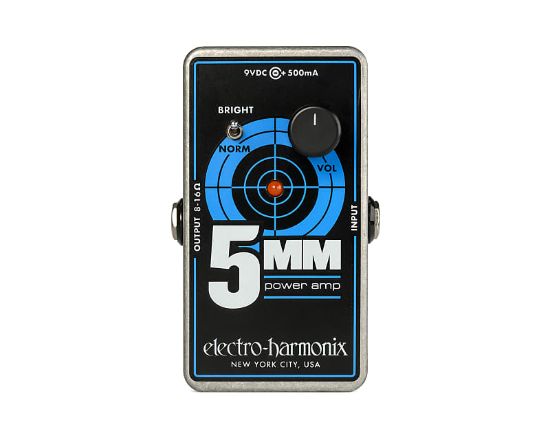 New Electro Harmonix EHX 5mm Power Amplifier Guitar Effects Pedal image 1