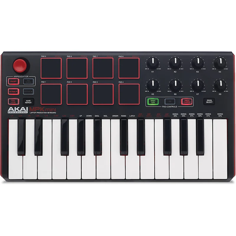 AKAI MPK MINI MIDIコントローラー25鍵 Amazon.com: Akai Professional MPK Mini MK3 - 25 Key USB MIDI