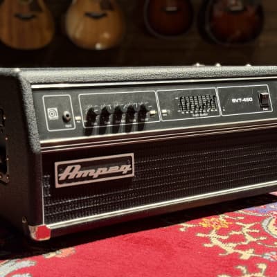 Ampeg SVT-450H Classic Series 450-Watt Bass Amp Head - Black image 2