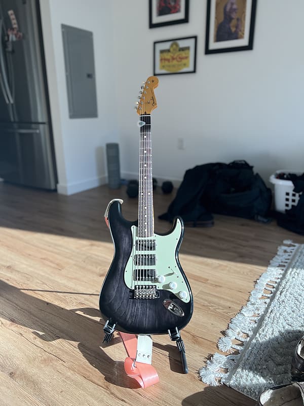 Fender Custom Shop Stratocaster 2022 Transparent Ebony image 1