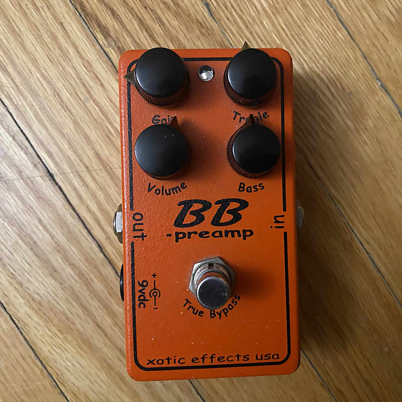 ギター Xotic Effects BB-preamp Xotic Effects BB Preamp Overdrive - YouTube