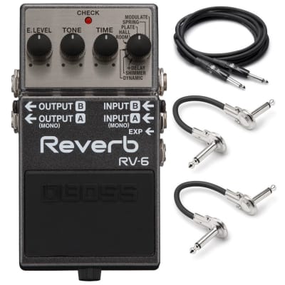 ギター BOSS RV-6 Reverb BOSS RV-6 Digital Delay/Reverb Guitar Effects Pedal | Guitar