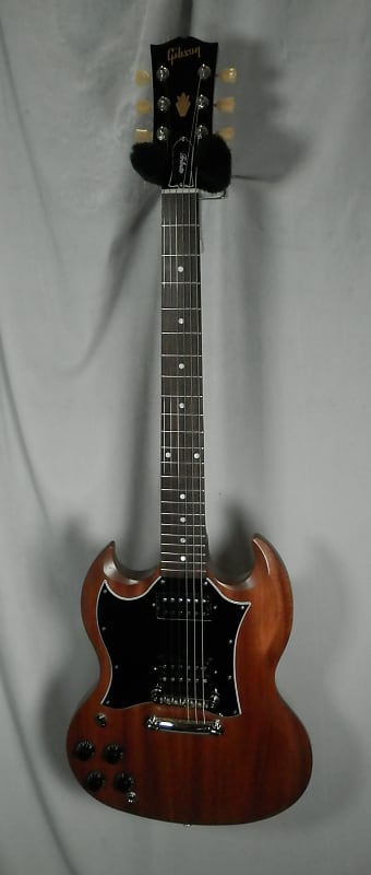 Gibson SG Standard Tribute Left-Handed Vintage Walnut Gloss electric guitar Lefty Made in USA 2021 image 1