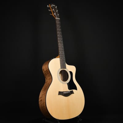 Taylor 114ce Sitka Spruce / Walnut Grand Auditorium Acoustic Electric Guitar 2023 (2204133008) image 9