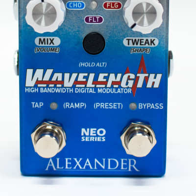 Alexander Wavelength High Bandwidth Digital Modulator Guitar Effect Pedal - NEW image 2