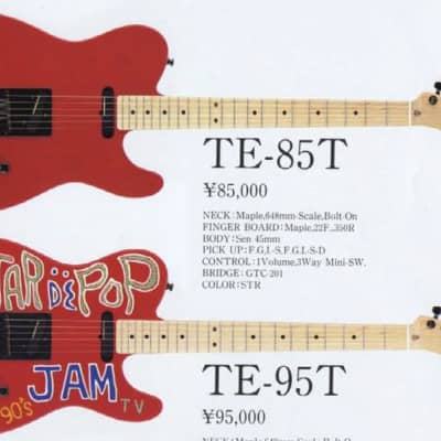Fernandes TE-85T Takuya signature Telecaster 1995 - | Reverb
