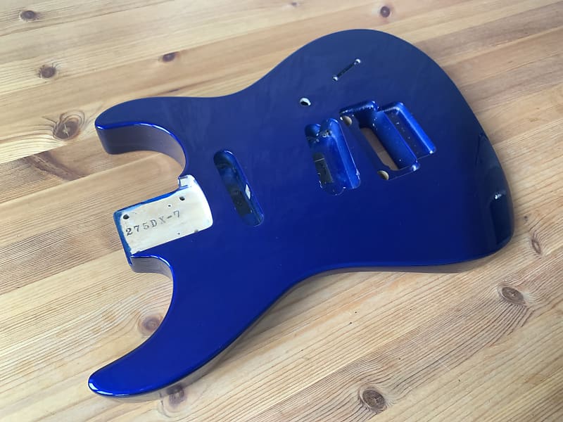 Charvel 275 Deluxe body 1991 Candy blue Reverb